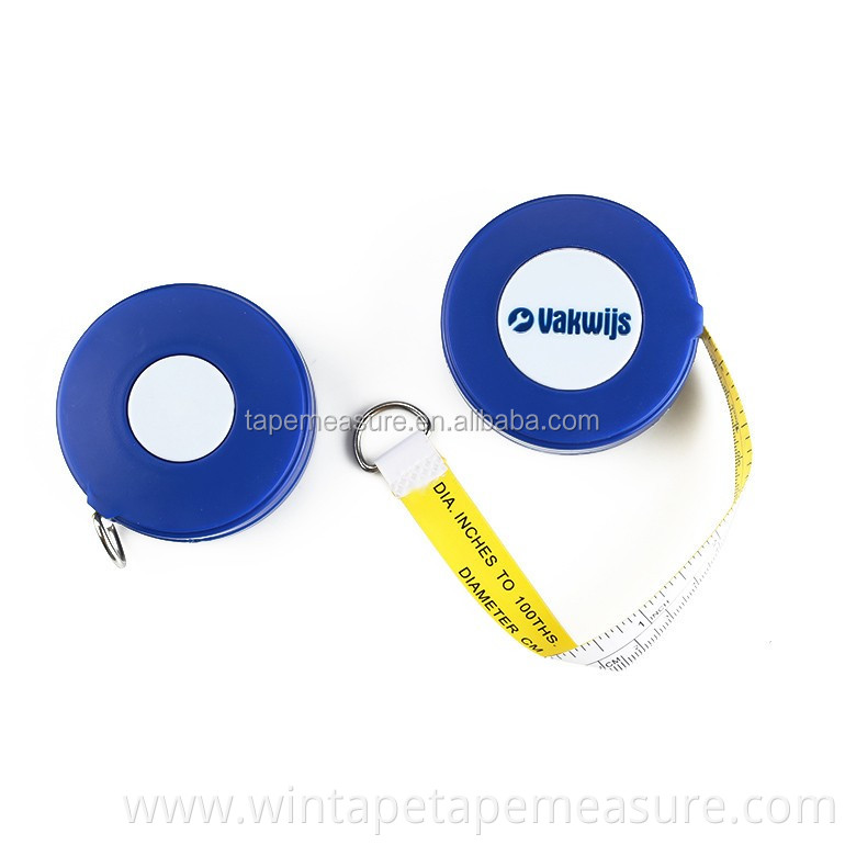 Promotional gift custom printed diameter tape measure for pipe or tree circumference